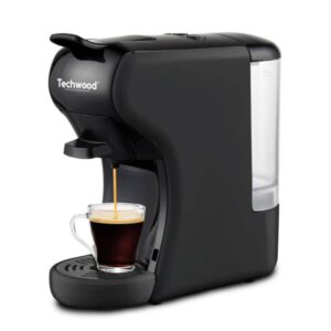 MACHINE À CAFÉ EXPRESSO TECHWOOD MULTI CAPSULES W &# NOIR
