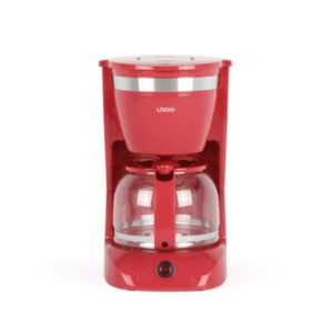 machine a cafe filtre livoo litres w rouge dodrc