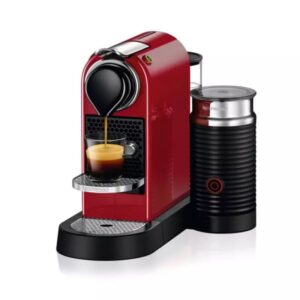 machine a cafe nespresso citiz milk c cherry red