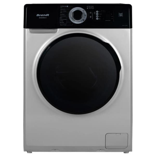 Machine à laver BRANDT 10.5Kg Frontale 1200tr silver (BAM1052SDBL) 1 machine a laver brandt kg frontale tr silver bamsdbl