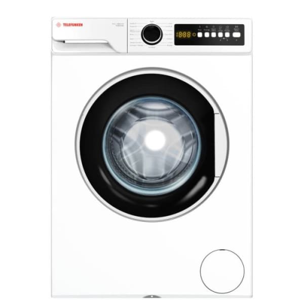 Machine à Laver Frontal TELEFUNKEN 8kg Blanc 1200tr (MACH-8KG1200TW) 1 machine a laver frontal telefunken kg blanc tr mach kgtw