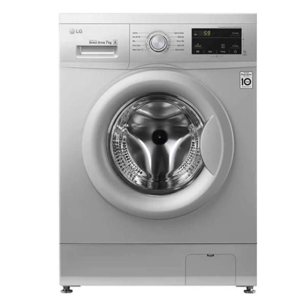 Machine à laver Frontale LG 7Kg-1200Tr Silver (FH2J3QDNG5P) 1 machine a laver lg kg frontale silver fhjqdngp