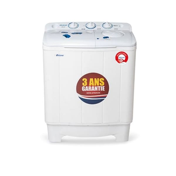Machine à laver ORIENT 9KG semi automatique Blanc (XPB 2-9-1) 1 machine a laver orient kg semi automatique blanc xpb