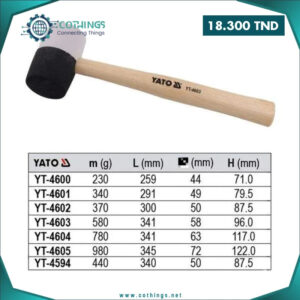 maillet caoutchouc gr cothings