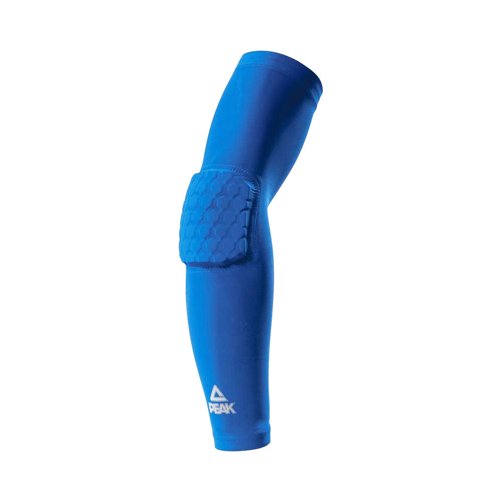 manchon bras peak bleu protection basketball compression