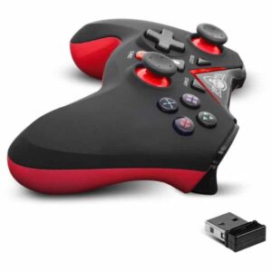MANETTE DE JEU SANS FIL SPIRIT OF GAMER RFXPG POUR PS/PC &# NOIR&ROUGE