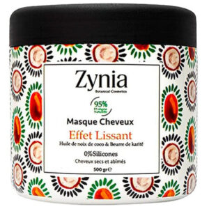 masque cheveux effet lissant g