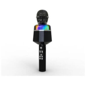 microphone karaoke gembird sans fil noir micbt bk
