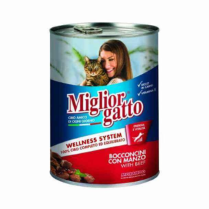 miglior gatto bouchees boeuf boite gr