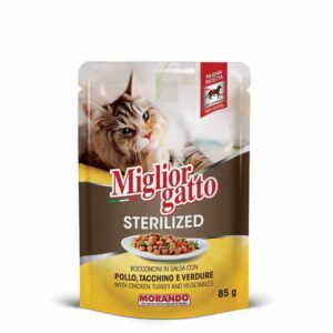 miglior gatto pochon sterilise poulet dindes et legumes gr