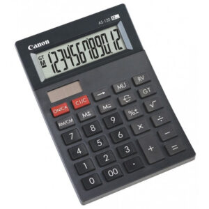mini calculatrice de bureau chiffres canon as