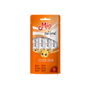 mio pets snack creme chat poulet gr