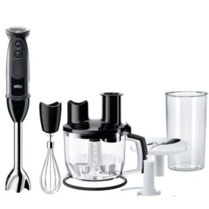 mixeur plongeant braun multiquick w noir mq