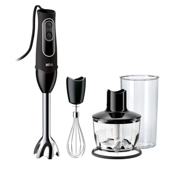 Mixeur Plongeant Braun MultiQuick 5 Sauce 600W Noir (MQ535) 1 mixeur plongeant braun multiquick sauce w noir mq