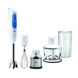 mixeur plongeant braun spice w blanc bleu mqwh