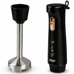 mixeur plongeant raf r w w noir
