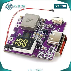 module charge rapide bidirectionnel batterie externe pd w usb type c