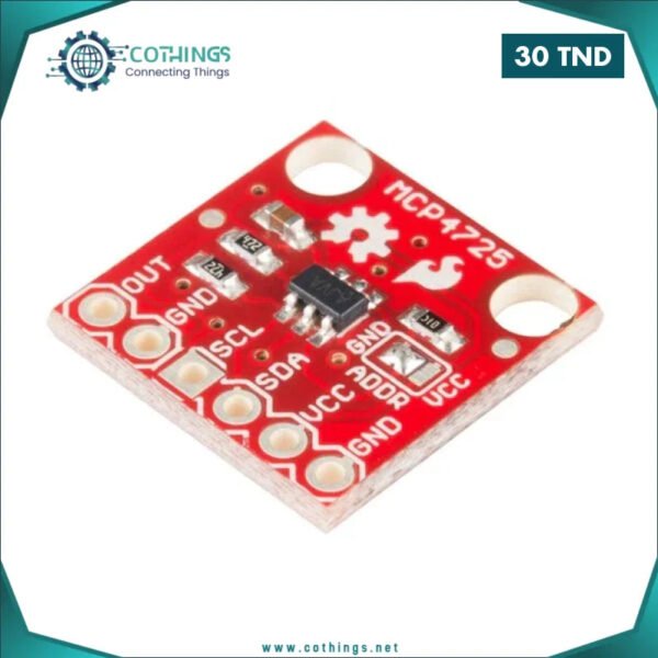 Module Convertisseur Numérique-Analogique (DAC) MCP4725 – 12 bits avec ...