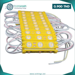 module led etanche dc v jaune mm cothings