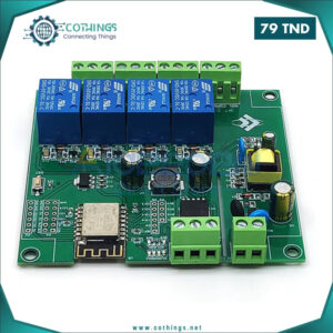 module relais wifi canaux dc v esp cothings