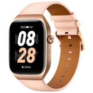 montre connectee mibro t rose gold