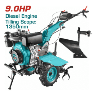 motoculteur hp diesel total tdcd monocylindre temps refroidi par air demarrage electrique