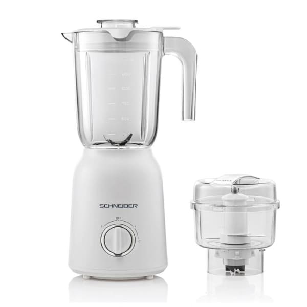 MOULINETTE SCHNEIDER AVEC BOL 1.5L 800W Blanc (SCHTB800) 1 moulinette schneider avec bol l w blanc schtb