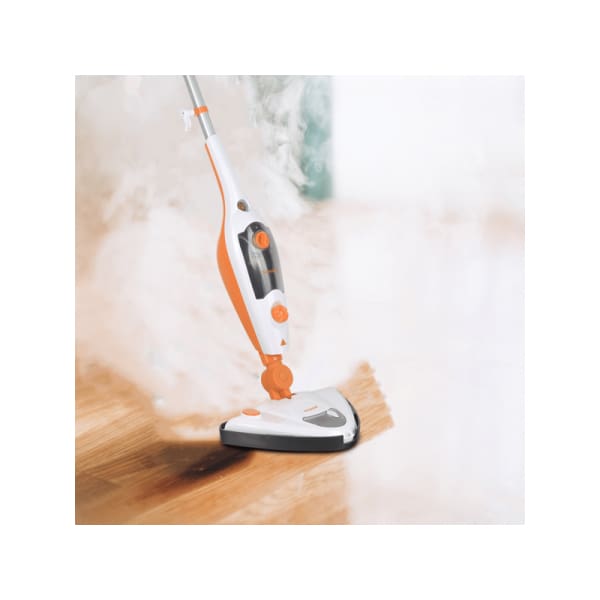 Nettoyeur à vapeur TECHWOOD 10EN1 1300 W BLANC & ORANGE (TNV-119D) 1 nettoyeur a vapeur techwood en w blanc orange tnv d