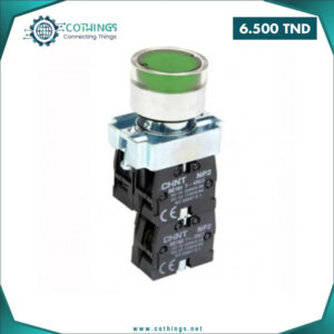 np ba r bouton poussoir marche vert metallique cothings