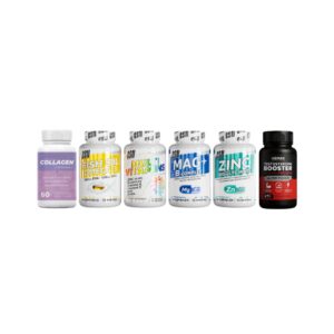 pack Gsn Multivitamine collgen herbz cap testo booster cap magnseuim gsn zinc gsn fish oil gsn Gsn Nutrition
