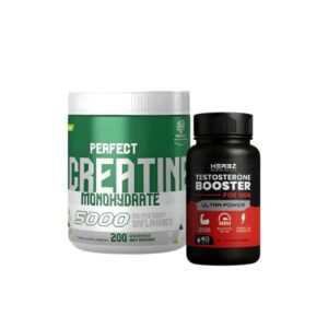 pack performance musculation creatine perfect g testo booster caps herbz