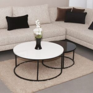 ENSEMBLE DE TABLES BASSE PANAMA