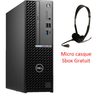 PC DE BUREAU DELL I GÉN GO GO SSD W NOIR