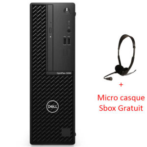 PC DE BUREAU DELL OPTIPLEX SFF I GÉN GO GO SSD W NOIR