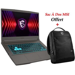 PC PORTABLE GAMER MSI THIN BUCX I È GÉN GO RTX