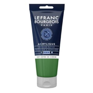 peinture acrylique ml vert oxyde de chrome beaux arts