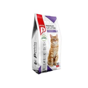 petclay clumping cat litter lavender l