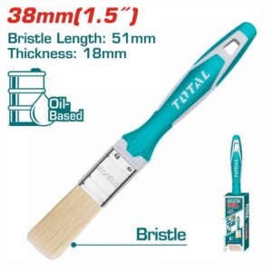 pinceau plat millimetres poils synthetiques ergonomique pour peinture huile