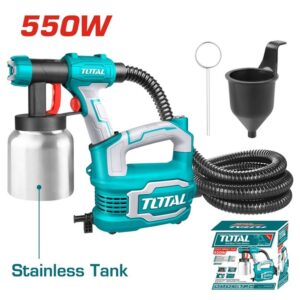 pistolet de peinture w avec reservoir inox ml tt