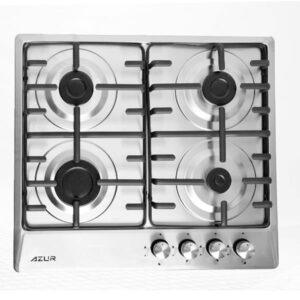 plaque a gaz azur feux inox az