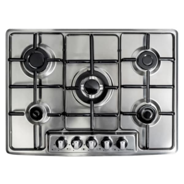 Plaque à Gaz BIOLUX 5 Feux inox (M.7550X) 1 plaque a gaz biolux feux inox m x