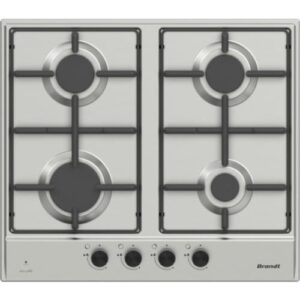 plaque a gaz brandt feux inox bpexa