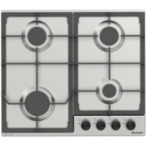 plaque a gaz brandt feux inox bpexa