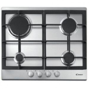 plaque a gaz candy feux inox fonte chgbrx