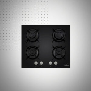 Plaque de cuisson PREMIUM à Gaz Feux | cm &# AP &# Verre Noir
