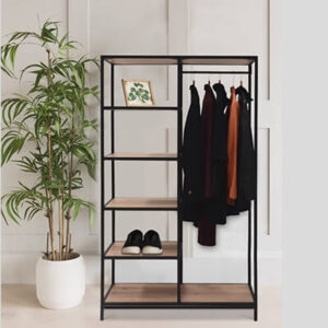 PORTE MANTEAUX AVEC ETAGERES