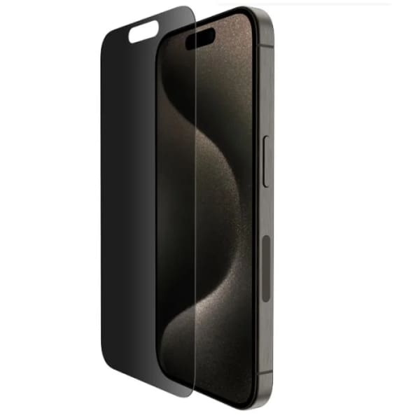 Protecteur d’écran ScreenForce Pro en verre trempé pour iPhone 15 Pro (OVA149zz) 1 protecteur decran screenforce pro en verre trempe pour iphone ovazz