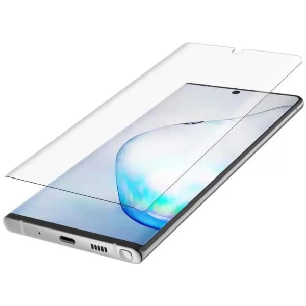 Protection d’écran Belkin SCREENFORCE Invisi Glass Curve pour Samsung Note10 –(F7M081ZZ) 1 protection decran belkin screenforce invisi glass curve pour samsung note fmzz
