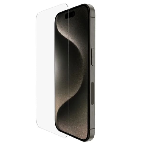 Protection Ecran Belkin Traité En Verre Trempé Pour Iphone 15 Pro Max –(OVA138zz) 1 protection ecran belkin traite en verre trempe pour iphone pro max ovazz