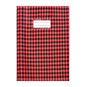 protege cahier en pvc vichy x cm rouge purple